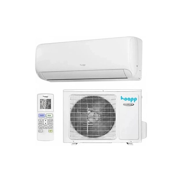 Кондиціонер Hoapp Luna Wi-Fi inverter, R32 (HSK-LB38VAW/HMK-LB38VA) - зображення 1