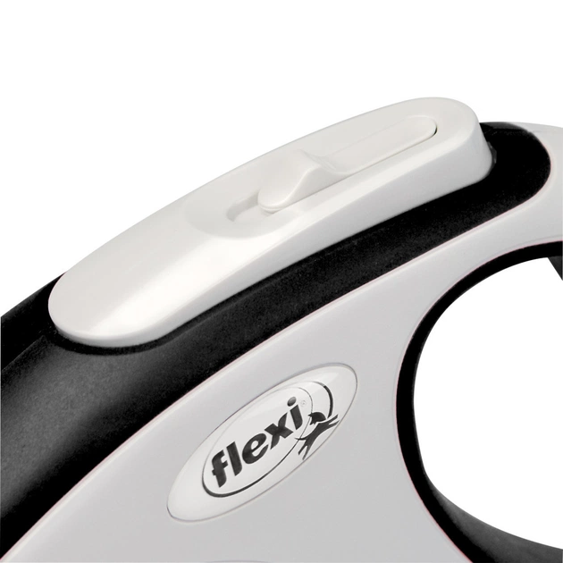 Повідець для собак Flexi New Comfort S стрічка 5 м (чорний) (4000498043547) - зображення 3