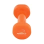 Гантель PowerPlay 4125 Achilles 4 кг Помаранчева (PP_4125_4kg) - зменшене зображення 4