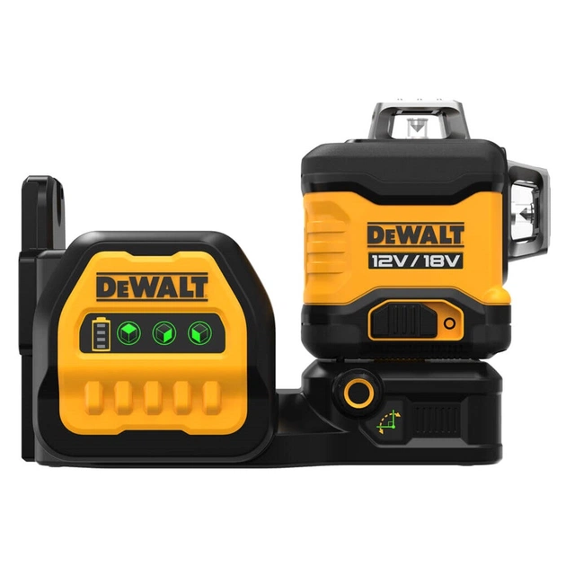 Лазерний нівелір DeWALT лінійний 10.8/12/18В XR Li-Ion, зелений промінь, 1x2Ah 18V, TSTAK (DCE089D1G18) - picture 5