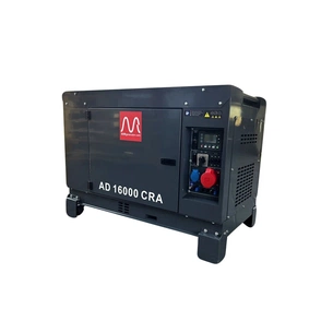 Генератор Metier AD16000CRA дизель 3ф-15,0kWA, 1ф-12,0kW бак-25л, ел.старт. зображення 1