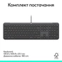 Клавіатура Logitech Signature Slim K620 for Business USB-C UA Graphite (920-013333) - зменшене зображення 8