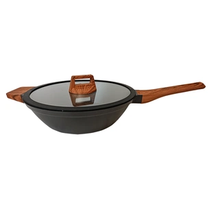 Сковорода Pepper Wood WOK з кришкою 30x9см (PR-2314-30) изображение 1