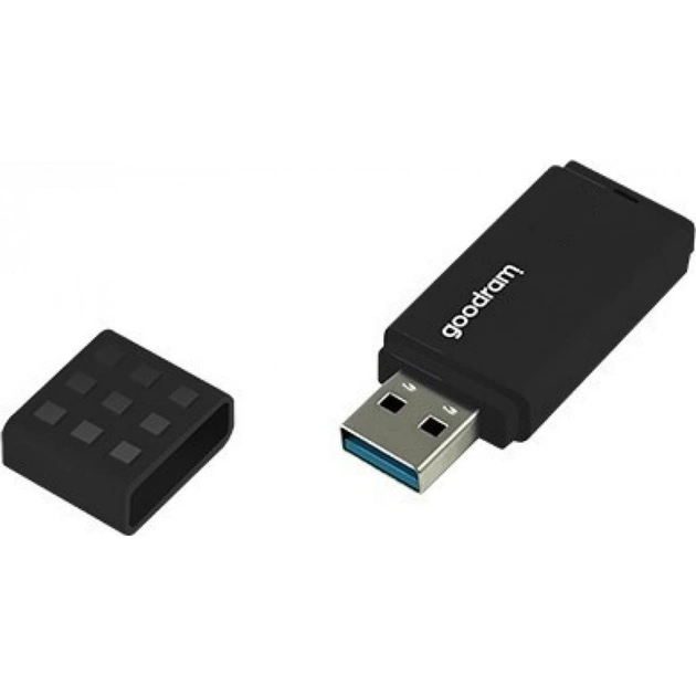 USB флеш накопичувач Goodram 32GB UME3 Black USB 3.0 (UME3-0320K0R11) - зображення 1