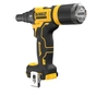 Заклепувальник DeWALT 18 В XR Li-Ion, 10 kN, d.закл.=2.4-4.8 мм (без АКБ та ЗП) (DCF403NT) - уменьшенное изображение 5