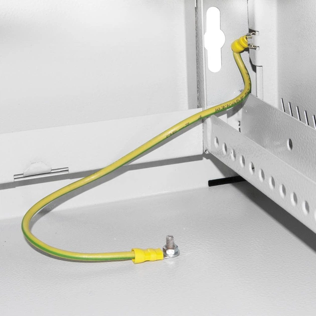 Шафа настінна Ipcom 6U, 600*450, RAL7035 (СН-6U-060х045-ДС-7035) - picture 5