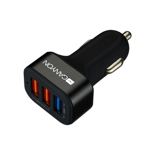 Зарядний пристрій Canyon Universal 3xUSB car adapter (CNE-CCA07B) зображення 1