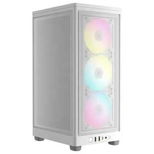 Корпус Corsair iCUE 2000D RGB AIRFLOW White (CC-9011247-WW) зображення 1