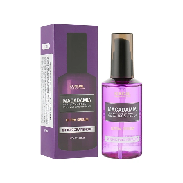 Сироватка для волосся Kundal Macadamia Ultra Serum Pink Grapefruit 100 мл (8809568740807) - picture 1