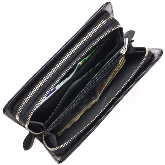 Сумка Canpellini Из натуральной кожи Черная (21570) - изображение 9