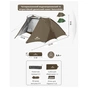 Намет Naturehike двомісний CNK2300ZP040 коричневий (6976507661799) - уменьшенное изображение 8