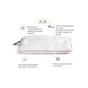 Подушка MirSon ортопедична DeLuxe Eco-Soft Jojo 566 50х70 см (2200000625175) - зменшене зображення 5