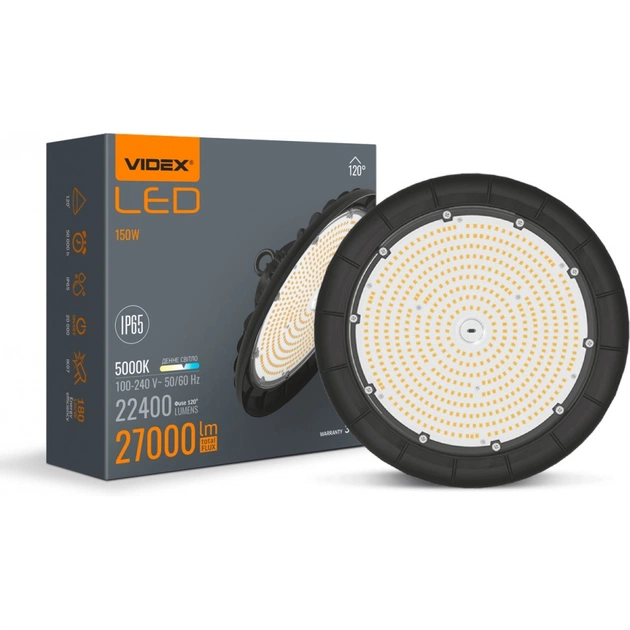 Світильник Videx 150W 5000K 27000Lm (VL-HB01-1505B) - picture 4
