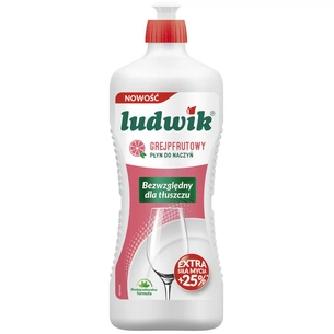 Засіб для ручного миття посуду Ludwik Грейпфрут 900 г (5900498028270) зображення 1