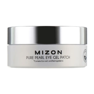 Патчі під очі Mizon Pure Pearl Eye Gel Patch Гідрогелеві З екстрактом білих перлів 60 шт. (8809579273158) зображення 1