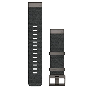 Ремінець до смарт-годинника Garmin MARQ, QuickFit 22m, Jacquard Weave Nylon Strap, Black (010-12738-21) зображення 1