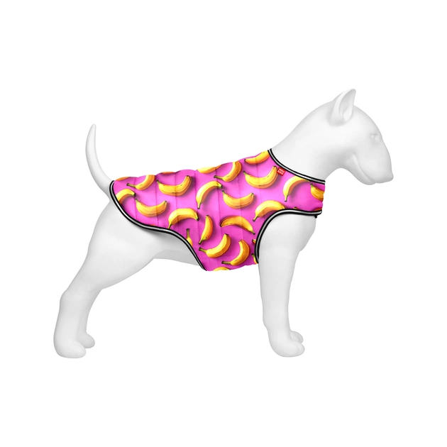 Курточка для животных WAUDOG Clothes Бананы на розовом XXS (501-4055) - изображение 1