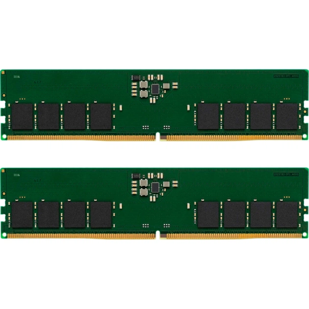 Модуль пам'яті для комп'ютера DDR5 32GB (2x16GB) 5600 MHz Kingston (KVR56U46BS8K2-32) - зображення 1