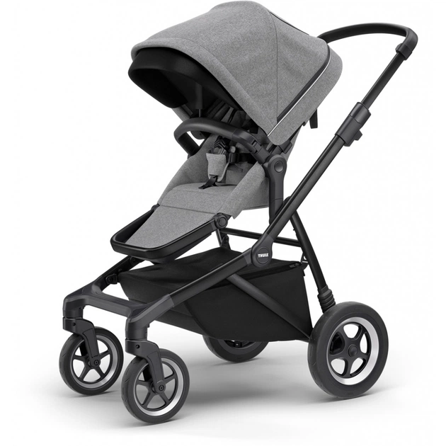 Коляска Thule Sleek Black/Grey Melange (TH 11000021) - изображение 1