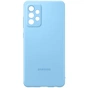 Чохол до мобільного телефона Samsung Galaxy A72/A725 Silicone Cover Blue (EF-PA725TLEGRU) - зменшене зображення 1
