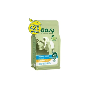 Сухий корм для собак OASY DOG LIFESTAGE Puppy & Junior Medium 3 кг (8053017348865) зображення 1