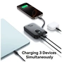 Батарея универсальная JOYROOM 10000mAh, 22.5W, PD, QC, built-in USB-C cable, Black (JR-PBF17) - уменьшенное изображение 4