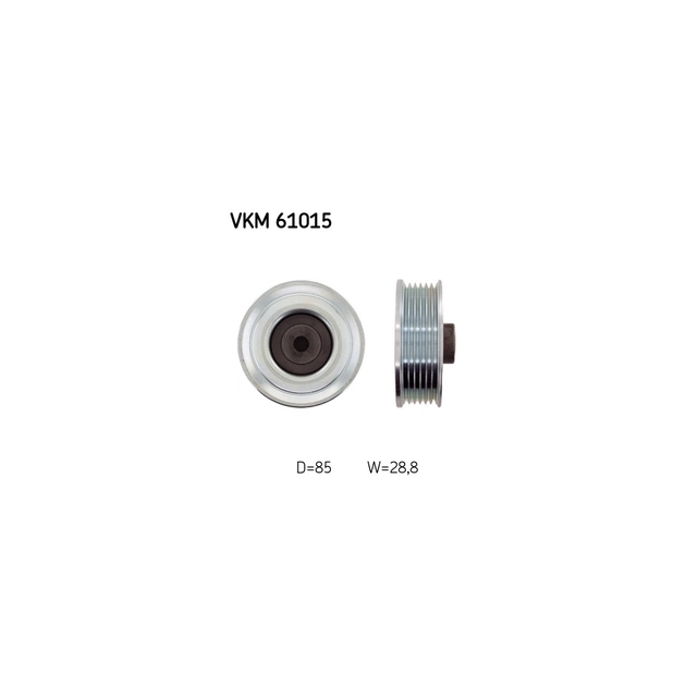 Ролик натяжителя ремня SKF VKM 61015 - изображение 1