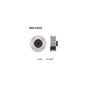 Ролик натягувача ременя SKF VKM 61015 зображення 1