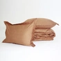 Постільна білизна MirSon Satin Stripe 30-0005 Brown 160х220 Сімейна (2200005249079) - зменшене зображення 8