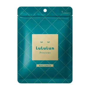 Маска для обличчя Lululun Precious Balance Green Face Mask Антивікова Відновлююча 7 шт. (4582305068870) зображення 1