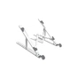Підставка до ноутбука Orico 11-17", 7 position (15°-45°) plastic white (HS081829) - зменшене зображення 1