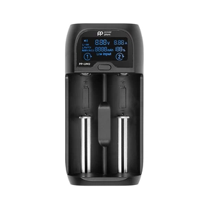 Зарядний пристрій для акумуляторів PowerPlant PP-UM2 (Ni-Mh, Ni-Cd, Li-ion, LiFePO4 / input DC 5V/2A) (AA620180) изображение 1