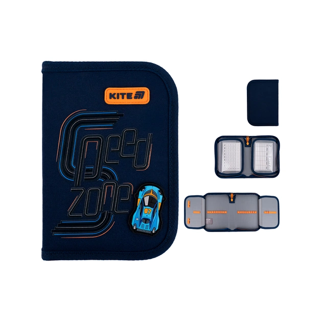 Пенал Kite 622 Speed Zone, 1 відділення, 2 відворот (K25-622-4) - изображение 1
