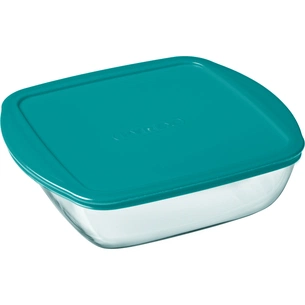Форма для випікання Pyrex CookStore з кришкою квадратна 22 х 22 х 7 см 2.2 л (212P000/7645) picture 1