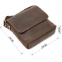 Сумка Grande Pelle Чоловіча Коричнева (11432) - зменшене зображення 3