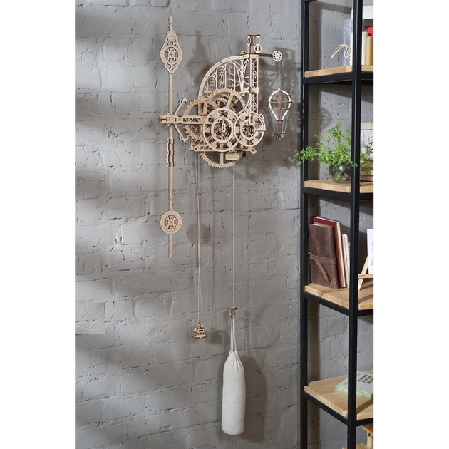 Конструктор Ugears Аеро Годинник настінний із маятником (70154) - picture 9