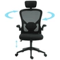 Крісло ігрове Sandberg ErgoFusion Gaming Chair Basic Black (640-97) - зменшене зображення 7