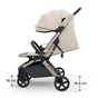 Коляска Kinderkraft Nubi 3 Sand Beige (KSNUBI03BEG0000) (5902533927470) - зменшене зображення 8