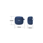 Чохол для навушників BeCover Silicon для JBL Tune Flex TWS Deep Blue (710185) - зменшене зображення 2