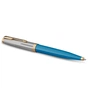 Ручка кулькова Parker 51 Premium Turquoise GT BP (56 432) - уменьшенное изображение 2