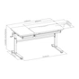 Парта Cubby Iris Grey - зменшене зображення 10