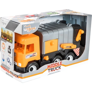 Спецтехніка Tigres "Middie truck" сміттєвоз Сity (39312) зображення 1