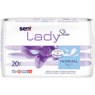 Урологічні прокладки Seni Lady Slim Normal 20 шт. (5900516699116) зображення 1