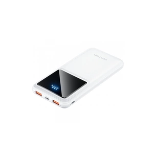 Батарея універсальна Vention 10000mAh 22.5W 3A PD, QC/3.0, LED Display, White (FHKW0) зображення 1