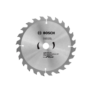 Круг відрізний Bosch Professional Eco for Wood 190x20/16-24T (2.608.644.375) зображення 1