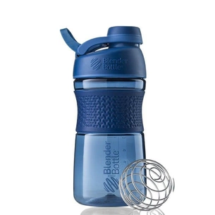 Шейкер спортивний BlenderBottle SportMixer Twist 20oz/590ml Navy (Twist 20oz Navy) зображення 1