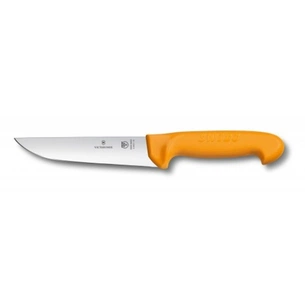 Кухонний ніж Victorinox Swibo, Butcher, широкий, оранжевый, 18 см (5.8421.18) зображення 1