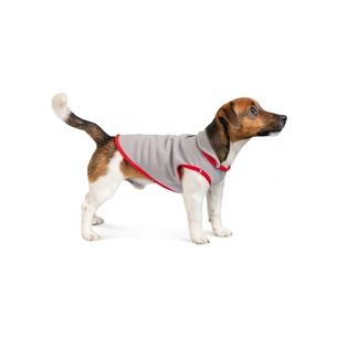 Жилет для тварин Pet Fashion FLEECY" S сіро-червоний (4823082419630) зображення 1