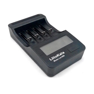 Зарядний пристрій для акумуляторів Liitokala 4 Slots, LCD дисплей, Li-ion/Ni-MH/Ni-Cd/AA/ААA/AAAA/С (Lii-400) зображення 1