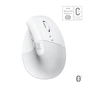 Мишка Logitech Lift for Mac Vertical Ergonomic Mouse Off White (910-006477) - зменшене зображення 2